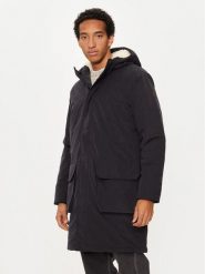 Wrangler Kurtka zimowa 112357423 Czarny Regular Fit. Czarne kurtki męskie Wrangler, na zimę, m, bez wzorów, z syntetyku, bez ramiączek, bez kaptura. Za 419.00 zł.