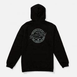 Bluza Salty Crew Skewed Zip Czarna. Czarne bluzy nierozpinane męskie SALTY CREW, m, bez wzorów, bez ramiączek, bez kaptura. Za 338.36 zł.