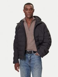 Calvin Klein Kurtka puchowa LV04LD521G Czarny Regular Fit. Czarne kurtki męskie Calvin Klein, m, bez wzorów, z puchu, bez ramiączek, bez kaptura. Za 1,099.00 zł.