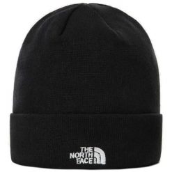 Czapka turystyczna unisex The North Face Norm Shallow Beanie. Czarne czapki męskie The North Face, bez wzorów, sportowe. Za 117.00 zł.