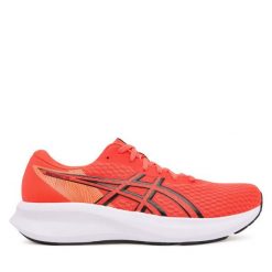Buty do biegania Asics. Czerwone buty do biegania męskie Asics, bez wzorów, bez zapięcia, do biegania. Za 249.99 zł.