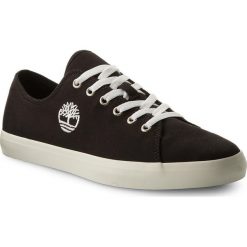 Tenisówki TIMBERLAND - Union Wharf Lace Ox A1Q7J Jet Black. Czarne trampki męskie Timberland, z gumy. W wyprzedaży za 189.00 zł.