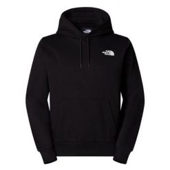 Bluza turystyczna męska The North Face M Simple Dome Hoodie. Czarne bluzy nierozpinane męskie The North Face, m, bez wzorów, sportowe, bez ramiączek, bez kaptura. Za 264.00 zł.