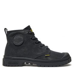 Trampki Palladium. Czarne trampki męskie Palladium, bez wzorów, bez zapięcia. Za 279.99 zł.
