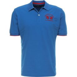 La Martina MIGUEL Koszulka polo classic blue. Niebieskie koszulki polo męskie La Martina, z bawełny, polo. Za 419.00 zł.