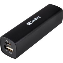 Powerbank Sandberg PowerBar Classic 2200 mAh, (420-24). Czarne powerbanki Sandberg. Za 36.00 zł.