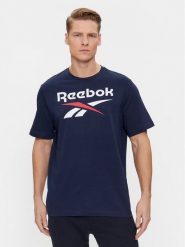 Reebok T-Shirt IM1620 Niebieski. Niebieskie t-shirty sportowe męskie Reebok, m, bez wzorów, z bawełny, sportowe, bez ramiączek. Za 49.99 zł.