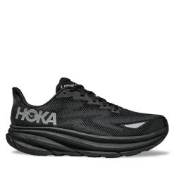 Buty do biegania Hoka. Czarne buty do biegania męskie HOKA, bez wzorów, z gore-texu, bez zapięcia, do biegania, gore-tex. Za 639.99 zł.