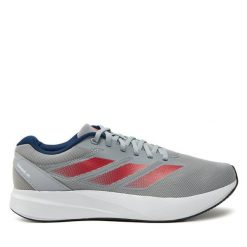Buty do biegania adidas. Szare buty do biegania męskie ADIDAS, bez wzorów, bez zapięcia, do biegania. Za 159.99 zł.