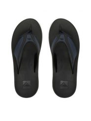 Quiksilver Japonki EO-BRANTON III CQ10124MD Granatowy. Niebieskie klapki i japonki męskie Quiksilver, bez wzorów, z syntetyku. Za 129.99 zł.