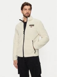 Napapijri Polar Tynik NP0A4IA9 Beżowy Regular Fit. Brązowe bluzy z polaru męskie Napapijri, m, bez wzorów, z polaru, bez ramiączek, bez kaptura. Za 559.99 zł.