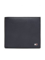 Tommy Hilfiger Portfel Th Flag Cc Flap And Coin AM0AM13520 Granatowy. Niebieskie portfele męskie Tommy Hilfiger, bez wzorów, ze skóry. Za 329.99 zł.