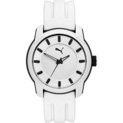 Zegarek sportowy męski Puma White Silicone P6017. Białe zegarki męskie Puma. Za 183.70 zł.