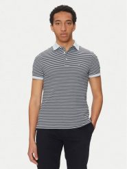 Tommy Hilfiger Polo 1985 MW0MW17771 Granatowy Slim Fit. Niebieskie koszulki polo męskie Tommy Hilfiger, m, bez wzorów, z bawełny, bez kołnierzyka, bez ramiączek. Za 219.99 zł.