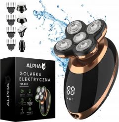 Golarka Alpha GOLARKA MĘSKA TR5-PRO TRYMER MASZYNKA DO BRODY GŁOWY TWARZY WŁOSÓW ALPHA. Golarki męskie Alpha. Za 130.90 zł.