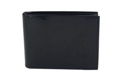 Portfel skórzany BARBERINI'S czarny 8051-1. Czarne portfele męskie Barberinis, bez wzorów, ze skóry. Za 151.99 zł.