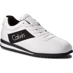 Sneakersy CALVIN KLEIN JEANS - Chad S0499 White/Black. Białe buty sportowe na co dzień męskie Calvin Klein Jeans, z jeansu, klasyczne. Za 519.00 zł.