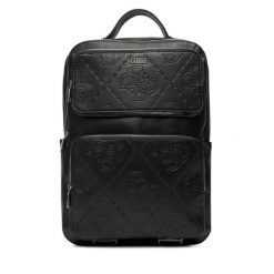 Plecak Guess. Czarne plecaki męskie Guess, z aplikacjami. Za 639.99 zł.