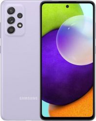 Smartfon Samsung Galaxy A52 6/128GB Fioletowy (SM-A525FLVGEUE). Fioletowe smartfony SAMSUNG. Za 1,869.00 zł.