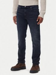 Lee Jeansy West 112373386 Czarny Straight Fit. Czarne jeansy męskie Lee, bez wzorów, z bawełny. Za 379.00 zł.