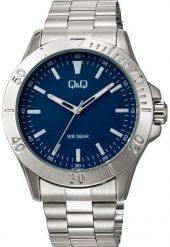 Zegarek Q&Q Q07C-001P męski wodoszczelny niebieska tarcza . Niebieskie zegarki męskie Q&Q. Za 159.00 zł.