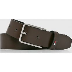 Tommy Hilfiger - Pasek skórzany. Paski męskie marki Tommy Hilfiger. W wyprzedaży za 139.90 zł.