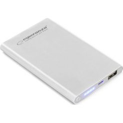 Powerbank Esperanza Nucleus 4400mAh Srebrny (EMP116S). Powerbanki marki Esperanza. Za 32.99 zł.