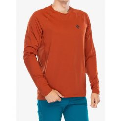Bluza męska Black Diamond Alpenglow Crew. Brązowe bluzy nierozpinane męskie Black Diamond, l, bez wzorów, sportowe, bez ramiączek, bez kaptura. Za 213.99 zł.