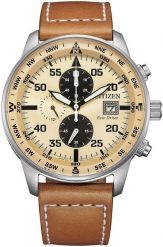 Męski Zegarek Citizen Aviator Chrono CA0880-15X Vintage Lotnictwo i Eco-Drive. Zegarki męskie CITIZEN. Za 1,044.99 zł.