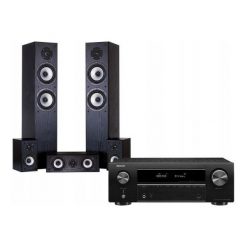 Denon AVR-X550BT + WILSON Cinematic Czarny Kino domowe. Kino domowe marki Denon. Za 2,299.99 zł.