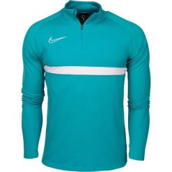 Bluza sportowa męska Nike Nk Df Academy21 Drill Top. Niebieskie bluzy nierozpinane męskie Nike, m, bez wzorów, sportowe, bez ramiączek, bez kaptura. Za 215.92 zł.