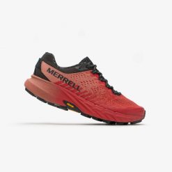 Buty do biegania w terenie męskie Merrell Agility Remix. Czarne buty do biegania męskie Merrell, bez wzorów, bez zapięcia, do biegania. Za 449.99 zł.
