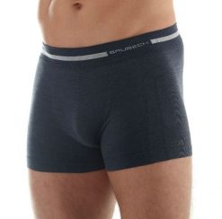Brubeck Bokserki męskie Comfort Wool granatowe r. M (BX10430). Bokserki męskie Brubeck, m, bez wzorów. Za 98.14 zł.