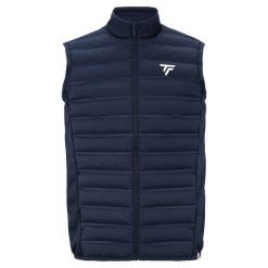 Kurtka puchowa bez rękawów Tecnifibre Tech. Niebieskie kurtki męskie TECNIFIBRE, m, bez wzorów, z puchu, sportowe, bez ramiączek, bez kaptura. W wyprzedaży za 396.50 zł.