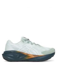Asics Buty do biegania Novablast 5 Tr 1011C138 Zielony. Zielone buty do biegania męskie Asics, bez wzorów, z materiału, bez zapięcia, do biegania. Za 679.99 zł.