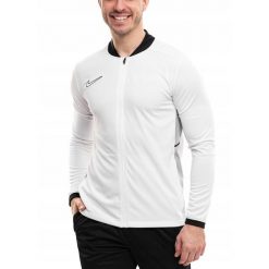 Bluza Męska Rozpinana Nike Academy 25 Sportowa Dresowa Treningowa roz. XL. Białe bluzy bez kaptura męskie Nike, m, bez wzorów, z dresówki, sportowe, bez ramiączek, bez kaptura. Za 142.00 zł.