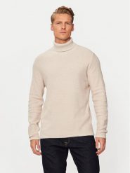 Jack & Jones Golf Cooper 12259310 Beżowy Regular Fit. Brązowe kardigany męskie Jack & Jones, l, bez wzorów, z bawełny, bez ramiączek. Za 159.99 zł.