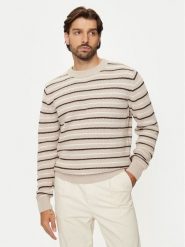 Jack & Jones Sweter Bronx 12264080 Beżowy Regular Fit. Brązowe kardigany męskie Jack & Jones, m, bez wzorów, z syntetyku, bez ramiączek. Za 89.99 zł.
