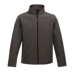 Męski Softshell Ablaze. Czarne kurtki softshell męskie Regatta, m, bez wzorów, z softshellu, bez kaptura, trekkingowe. Za 117.99 zł.