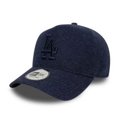 Czapka typu snapback New Era Dodgers Melton Eframe. Niebieskie czapki męskie New Era, bez wzorów, casualowe. Za 196.50 zł.