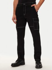 Only & Sons Spodnie materiałowe Sedge 22030724 Czarny Straight Fit. Czarne spodnie na co dzień męskie Only & Sons, bez wzorów, z bawełny. Za 159.99 zł.