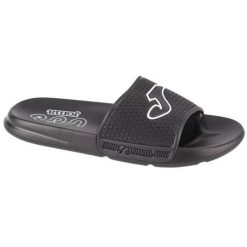 Klapki Joma S.Island Men 2401 M SISLAS2401 czarne. Czarne klapki i japonki męskie bez wzorów, z gumy. Za 120.57 zł.