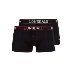 Bokserki Lonsdale Oakworth. Czarne bokserki męskie Lonsdale, m, bez wzorów. Za 144.50 zł.
