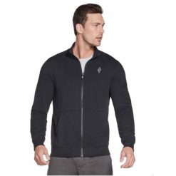 Kurtka Skechers GO WALK Everywhere Jacket, Mężczyźni. Czarne kurtki męskie Skechers, m, bez wzorów, z bawełny, bez ramiączek, bez kaptura. Za 390.00 zł.