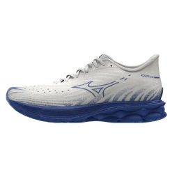 Buty do biegania Mizuno Wave Skyrise 6. Białe buty do biegania męskie Mizuno, bez wzorów, bez zapięcia, do biegania, mizuno wave. W wyprzedaży za 537.20 zł.