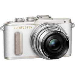 Olympus E-PL8 Korpus Biały + EZ-M1442 Pancake Zoom Srebrny. Bezlusterkowce marki OLYMPUS. W wyprzedaży za 1,449.00 zł.