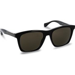 Okulary przeciwsłoneczne BOSS - 0911/S Blck/Cryblck 1YS. Czarne okulary przeciwsłoneczne męskie Boss, z tworzywa sztucznego. W wyprzedaży za 679.00 zł.