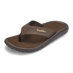 Japonki Gumbies Noosa Flip-Flops GU-FFNOO055 brązowe. Brązowe klapki i japonki męskie bez wzorów, z bawełny. Za 293.94 zł.
