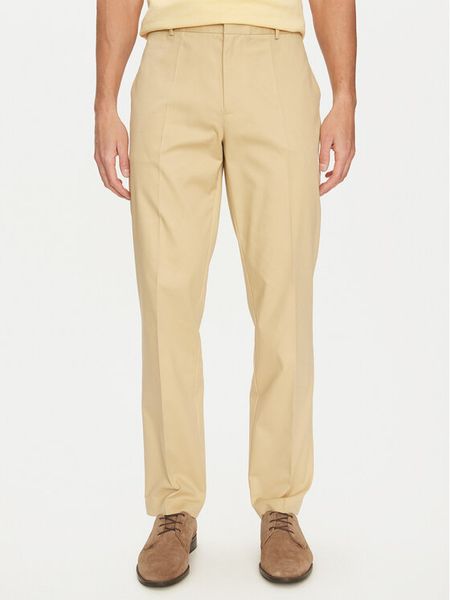 Marciano Guess Spodnie materiałowe 5GHB21 2304Z Beżowy Slim Fit. Brązowe spodnie na co dzień męskie Marciano Guess, z aplikacjami, z bawełny. Za 339.99 zł.