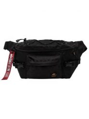 Alpha Industries Nerka 156949 Czarny. Czarne saszetki męskie Alpha Industries, bez wzorów, z materiału. Za 299.99 zł.